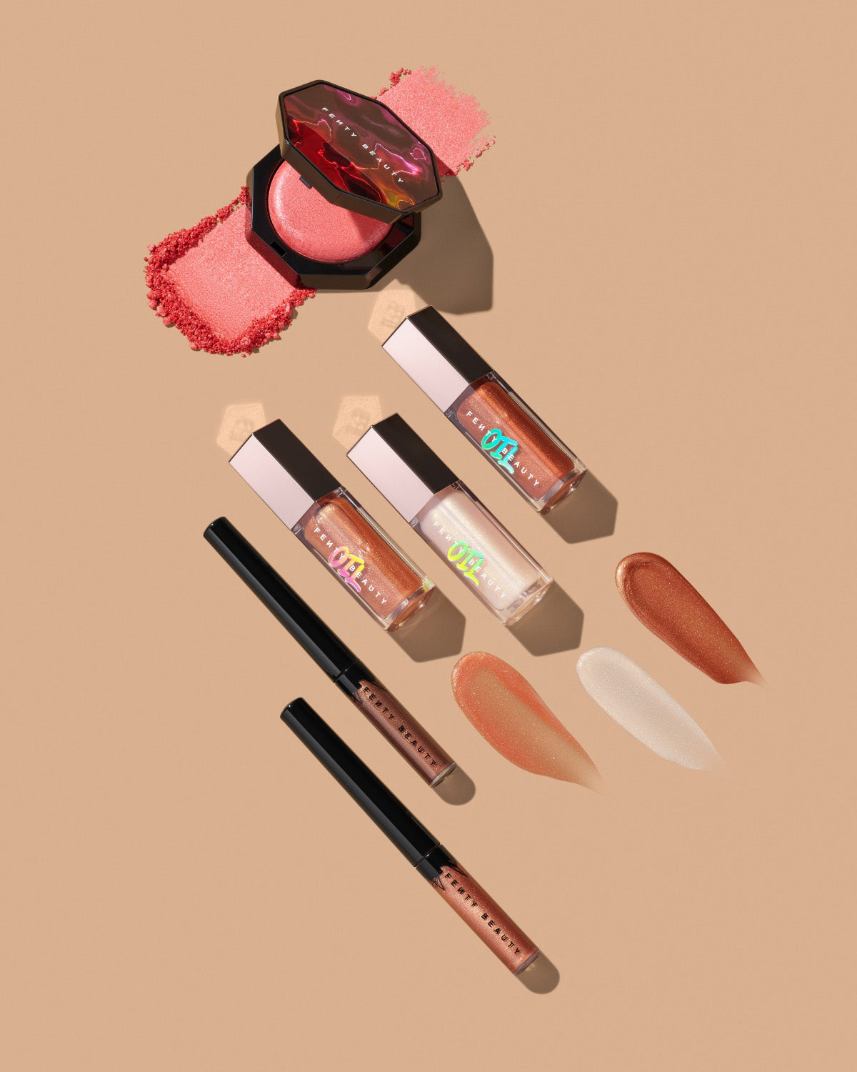 Glitty Lid Shimmer Liquid Eyeliner ?? Bronze All Ova Collection: Boozy Bronze - Image 4